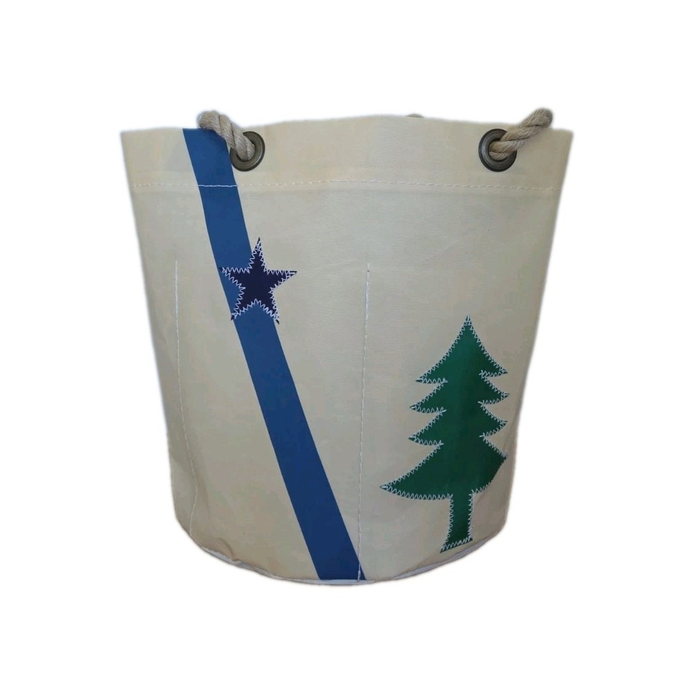 Sea Bags of Maine Beverage Tote Bag Bicentennial Recycled Sails - Picture 2 of 10
